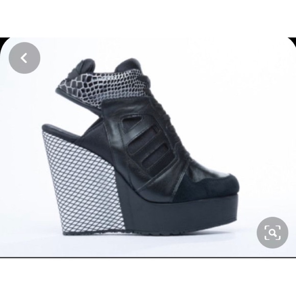 Adidas streetball platform wedge Clearance